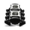 PCE148.1106 Chevy GM LS7 Fabricated EFI Twin Throttle Body Intake Manifold Black - image 2