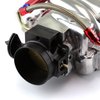 PCE148.1100.02 Polished Aluminum Intake Manifold with 92mm Throttle Body for Chevy LS1, LS2, LS6 - image 2