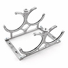 Nitrous Oxide Bottle Bracket Dual Bottle - image 1