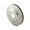 GM C5 CORVETTE 13 DRILLED SLOTTED FRONT DISC BRAKE CONVERSION KIT HUB AND SPINDLES ONLY - image 2