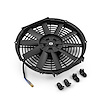 12" Straight Blade Electric Fan Height: 12.5"