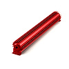 Single Pass Transmission Oil Cooler With 3/8" Hose Barb Fittings Overall: 3" H x 3.25" T x 22" W - image 1