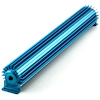 Single Pass Transmission Oil Cooler With 3/8" Hose Barb Fittings Overall: 3" H x 3.25" T x 22" W - image 1