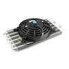PCE186.1024 Flat Transmission Oil Cooler 15.5 in. x 7.5 in. & Electric Thermo Fan Kit - image 1
