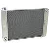 Universal Aluminum Radiator 28x19x2.2 Ford Mopar Aluminum Radiator TR-BL O/L Satin - image 1