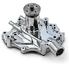 High-Volume Aluminum Water Pump for Small Block Ford 289, 302, 351 Windsor [Left/Driver Side] Chrome - image 1