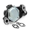 PCE195.1083.02 High-Volume Mechanical Water Pump Short SBC 350 with Heater Port [Black] - image 4