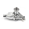 PCE195.1083.03  Aluminum High-Volume Short Water Pump for Chevy Small Block Engines w/Heater Port [Chrome] - image 2