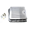 Turbo 700R4 Finned Aluminum Transmission Oil Pan Set Polised w/Bolts / Gasket