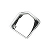 Turbo TH350 Deep Transmission Oil Pan Chrome Plain - image 1
