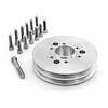 CHEVY SBC 350 2V SUPERCHARGER 2 GROOVE ACCESSORY DRIVE PULLEY - image 1