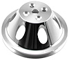 Water Pump Pulley Big Block Chevy 454, Fits Short Water Pump, 1-Groove V-Belt - image 1