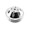 Water Pump Pulley Small Block Chevy 350, Fits Long Water Pump, 2-Groove V-Belt - image 1
