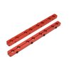 Rocker Stud Girdles Only Small Block Chevy 350 [Red] - image 2