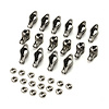 Steel Roller Rocker Arm Set Small Block Chevy 350 - image 1