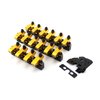 Chevy SBC 350 1.6 Ratio Alum. Shaft Mount Roller Rocker Arm Set Zero Offset - image 2