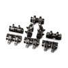 SB CHEV 1.6 - 0.100 OFFSET STAINLESS STEEL SHAFT MOUNT ROLLER ROCKERS - image 3