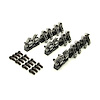 FORD 289/302/351w 1.7 - ZERO OFFSET STAINLESS STEEL SHAFT MOUNT ROLLER ROCKERS - image 1