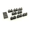 FORD 289/302/351w 1.7 - ZERO OFFSET STAINLESS STEEL SHAFT MOUNT ROLLER ROCKERS - image 3