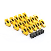 Aluminum Stud-Mount Rocker Arms Set Oldsmobile 330, 350, 400, 425, 455; Ratio: 1.65 [Natural Finish] - image 1