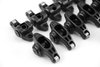 Chevy SBC 350 1.6 Ratio 3/8 SuperStreet Ultra Black Roller Rocker Arm Set - image 2