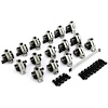 Aluminum Shaft Mount Race Roller Rocker Kit Big Block Chevy 454 - image 1