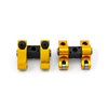 Aluminum Shaft-Mount Roller Rocker Arm Set Cadillac 472/500, Ratio: 1.6 [Gold Anodized Finish] - image 4