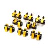 PCE261.1106.03 Ford SB 289 302 351 Windsor 1.7 Ratio Aluminum Shaft Mount Roller Rocker Arm Set - image 3