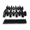 PCE261.1244.02 Ford 429 Boss 1.73 Ratio Aluminum Shaft Roller Rocker Arms Set Black - image 2