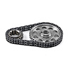 Ford SB 289 302 351 Windsor Double Roller 9 Keyway Billet Steel Timing Chain Kit - image 1