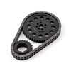 Oldsmobile 400 425 455 Double Roller 9 Keyway Billet Steel Timing Chain Kit - image 3