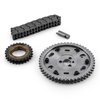 Chevy BBC 454 Double Roller 2pc Adj Billet Steel Timing Chain Kit - image 4