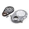 Chevy BBC 454 Double Roller 2pc Adj Billet Steel Timing Chain / Cover Kit - image 1