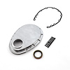 Polished Aluminum Timing Chain Cover Small Block Chevy 350 - image 1