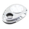 Polished Aluminum 2-Piece Timing Chain Cover Small Block Chevy 350 - image 2