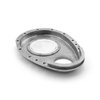 Aluminum 2-Piece Timing Chain Cover w/ Inspection Plate Chevrolet Small Block 350 - image 3