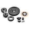 Dual Idler Noisy Timing Gear Drive Set Small Block Chevy 350 - image 1