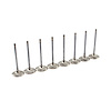 Chevy BBC 454 2.300 +Std 11/32 Stainless Steel Intake Valves Set 8Pcs - image 1