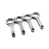 H Beam 5.430 1.771 .827 Bronze Bush 4340 Connecting Rods Suits Honda B18C - image 1