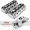 Speedmaster Big Block Chevy 454 Cast Aluminum Cylinder Heads & Free HiRise Intake Manifold Promo - image 1