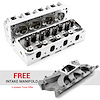 Speedmaster Small Block Ford 351C Cast Aluminum Cylinder Heads & Free Torque Intake Manifold Promo - image 1