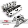 Speedmaster Big Block Mopar 440 Cast Aluminum Cylinder Heads & Free High Rise Intake Manifold Promo - image 2