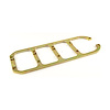 Chevy 400 Zinc Finished Steel Main Girdle Only - image 1
