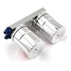 Billet Aluminum Dual Oil Filter Relocation Kit with Reusable Filters - image 3