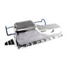 PCE300.1096 Chevy SBC 350 1Pc Rms 1986-Up Polished Finned Aluminum Oil Pan and Gasket Kit - image 2
