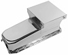 Chevy SBC 350 7Qt Drag Rear Sump Driver Side 2Pcs Rms Chrome Oil Pan - image 1