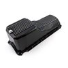 PCE300.1090.02 Finned Aluminum Oil Pan for 1965-1990 Big Block Chevy [Black] - image 3