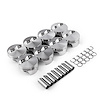 Chevy SBC 383 6.0 Rod 4.030 1.100 0.927 Flat Top Forged Pistons - image 1