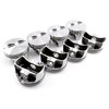 PCE305.1095 Flat-Top Forged Pistons Small Block Chevy 350 - image 3