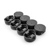 PCE305.1109 Chevy BBC 454 6.385 in. 4.280 in. Bore 1.270 in. .990 in. Dome Top Forged Pistons - image 2